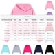 thumbnail image 3 of Cowsor Cute Hoodie for Teen Girls Trendy Solid Color Preppy Hooded Sweatshirts Kids Pullover Long Sleeve School Outfits, 3 of 7