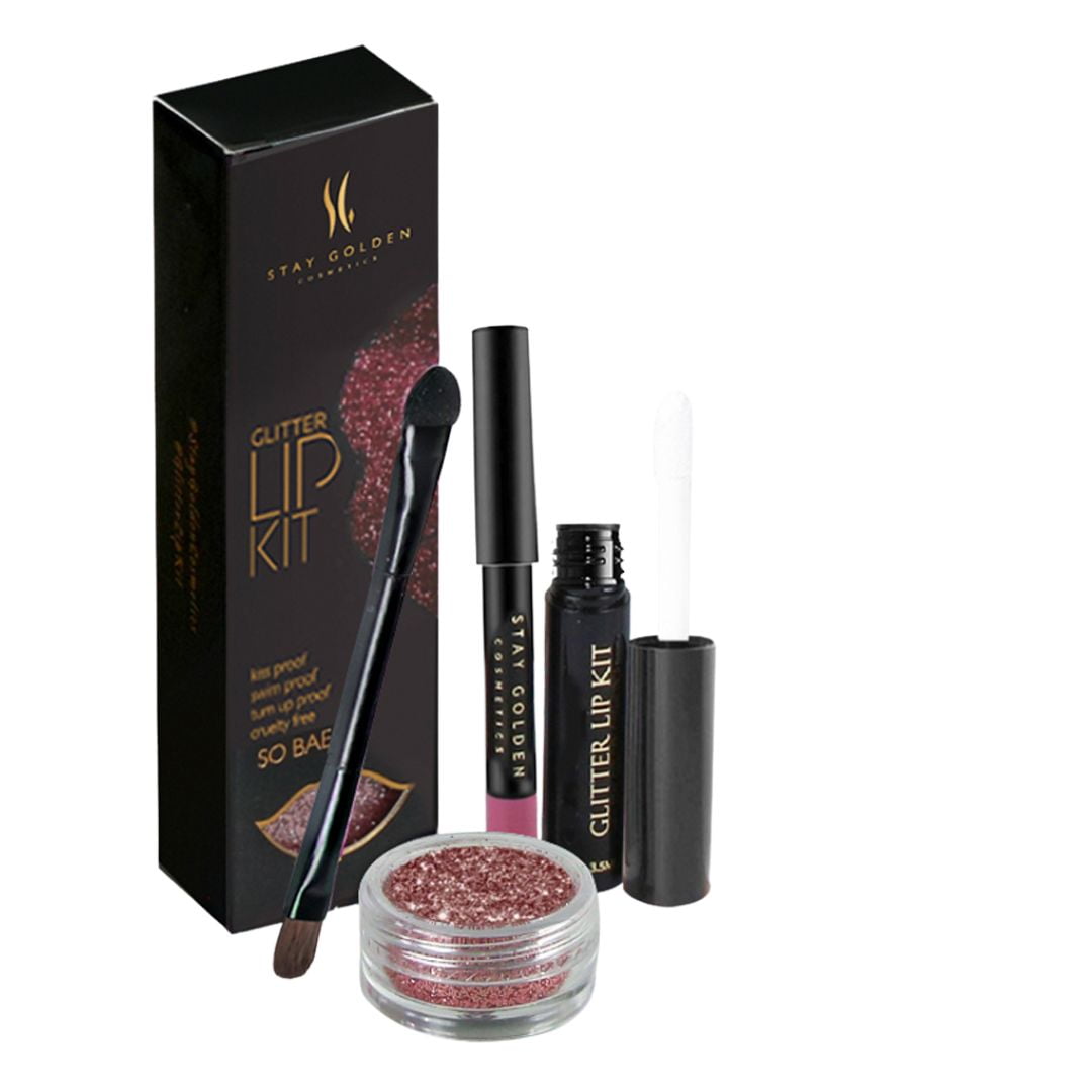 So Bae Glitter Lip Kit