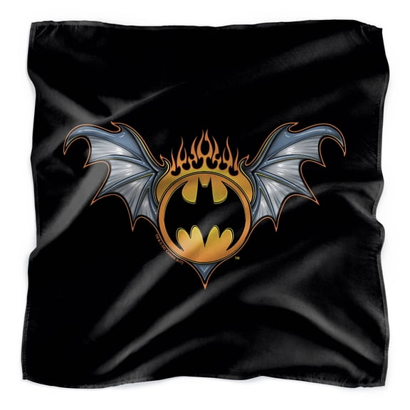 Batman Bat Wings Logo Bandana (21 in x 21 in)
