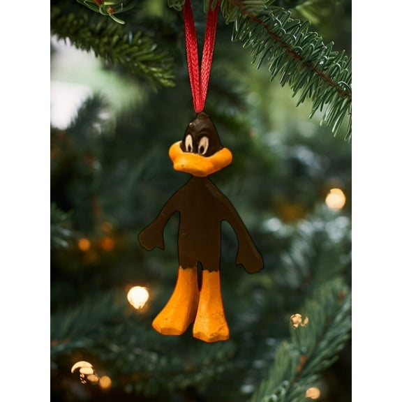 Ornament Daffy Duck Figure 3” Warner Looney Tunes Figurine Charm Rare