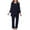 Navy, variant on Hoodie Suits for Ladies Fashion Women Pocket Round-Neck Casual Long Sleeve Sweatshirt+ Pant Set Gift for Women