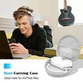 thumbnail image 4 of ProCase Hard Case for New AirPods Max, Travel Carrying Headphone Case with Silicone Earpad Cover & Mesh Pocket, AirPods Max Protective Portable Storage Bag -Grey, 4 of 8