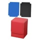 thumbnail image 5 of Caja contenedora para baraja de cartas coleccionables con capacidad para más de 100 cartas y separadores. Soporte para tarjetas de juego. Rojo, 5 of 9