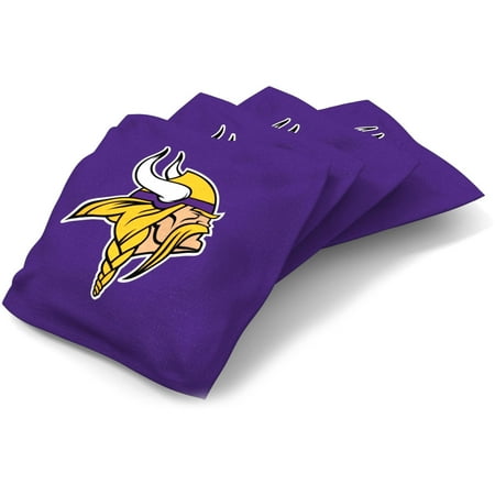 Wild Sports Nfl Minnesota Vikings Xl Bean Bag 4pk Wild Sports Nfl Minnesota Vikings Xl Bean Bag 4pk