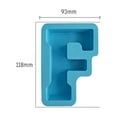 thumbnail image 3 of Msgweeeg Cake Baking Mould Letter Mould for Baking, Reusable Non-Stick Silicone Moulds to Create -Shaped Cakes,for Celebrations, Birthdays, and Educational Activities., 3 of 3