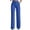 *Blue, variant on VBVC Women's High Waist Wide Leg Dress Pants,Button Fly Straight Leg Work Trousers For Women,Ladies Stretchy Office Palazzo Pants with Pockets,Army Green,S-3XL