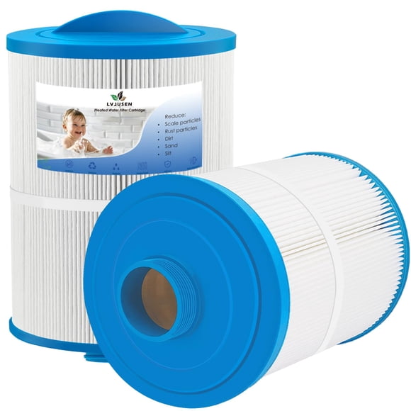 LVJUSEN PMA40L Spa Filter Replaces Master Spas Filter X268543 PMA40L-F2M, Fits Most Twilight Series Spa, Compatible with 6CH-402/ FC-0317/ X268365-2 Pack