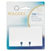 Rolodex Card File Refills Card Stock, White, 2.25in x 4in, 100 Sheets
