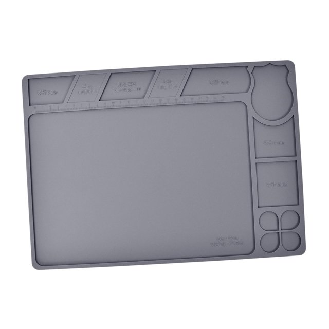 1 alfombrilla de silicona de 4 tamaños para reparación de soldadura de PC de teléfono alfombrilla de calor magnética TE-608 Baoblaze Almohadilla de soldadura de silicona