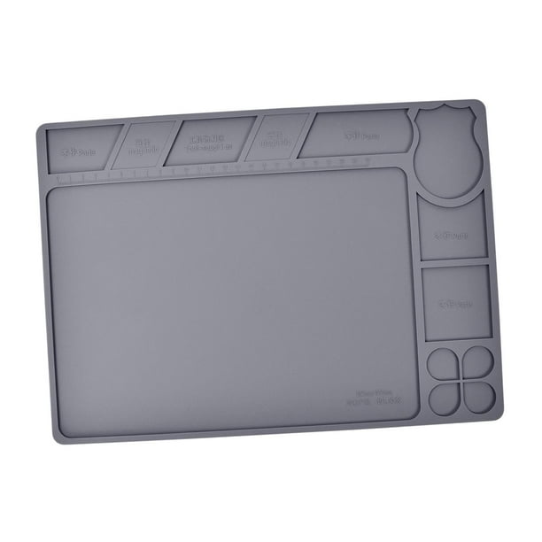 1 alfombrilla de silicona de 4 tamaños para reparación de soldadura de PC de teléfono alfombrilla de calor magnética TE-608 Baoblaze Almohadilla de soldadura de silicona