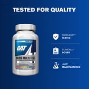 GAT SPORT MENS MULTI PLUS TEST, 60 Tablets (30 Servings)