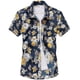 thumbnail image 1 of Men Hawaiian Shirt Beach Holiday Aloha Summer Casual Short Sleeve Button Up Shirts TopsM, 1 of 3