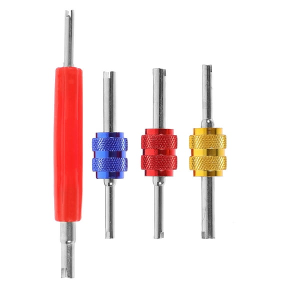 CIMAXIC 1Set Precision Valve Core Tool Set for Car Valve Stem Removal Durable Metal Design