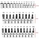 thumbnail image 2 of 46 Piece 1/4 Inch Socket Set With Quick Release Ratchet, Extension Bars For Motor Car And Bike, 2 of 5