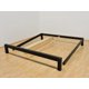 thumbnail image 2 of Base Para Cama King Size Muebles GM Tradicional Desarmable Madera de Pino Con Laca Color Negro, 2 of 4