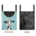 thumbnail image 7 of ZIATUBLE Daisy Cow Clothespin Bag Holder Washable Hanging Clothespin Bag with Large Opening Hanging Pantry Organizer for Storage Bags Easy to Clean Clothes Pin Hanging Bag, 7 of 7