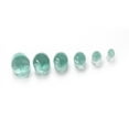 thumbnail image 5 of Pair of Ear Plugs / Tunnels  Green Alien Face Design Pyrex Glass Double Flare, 5 of 9