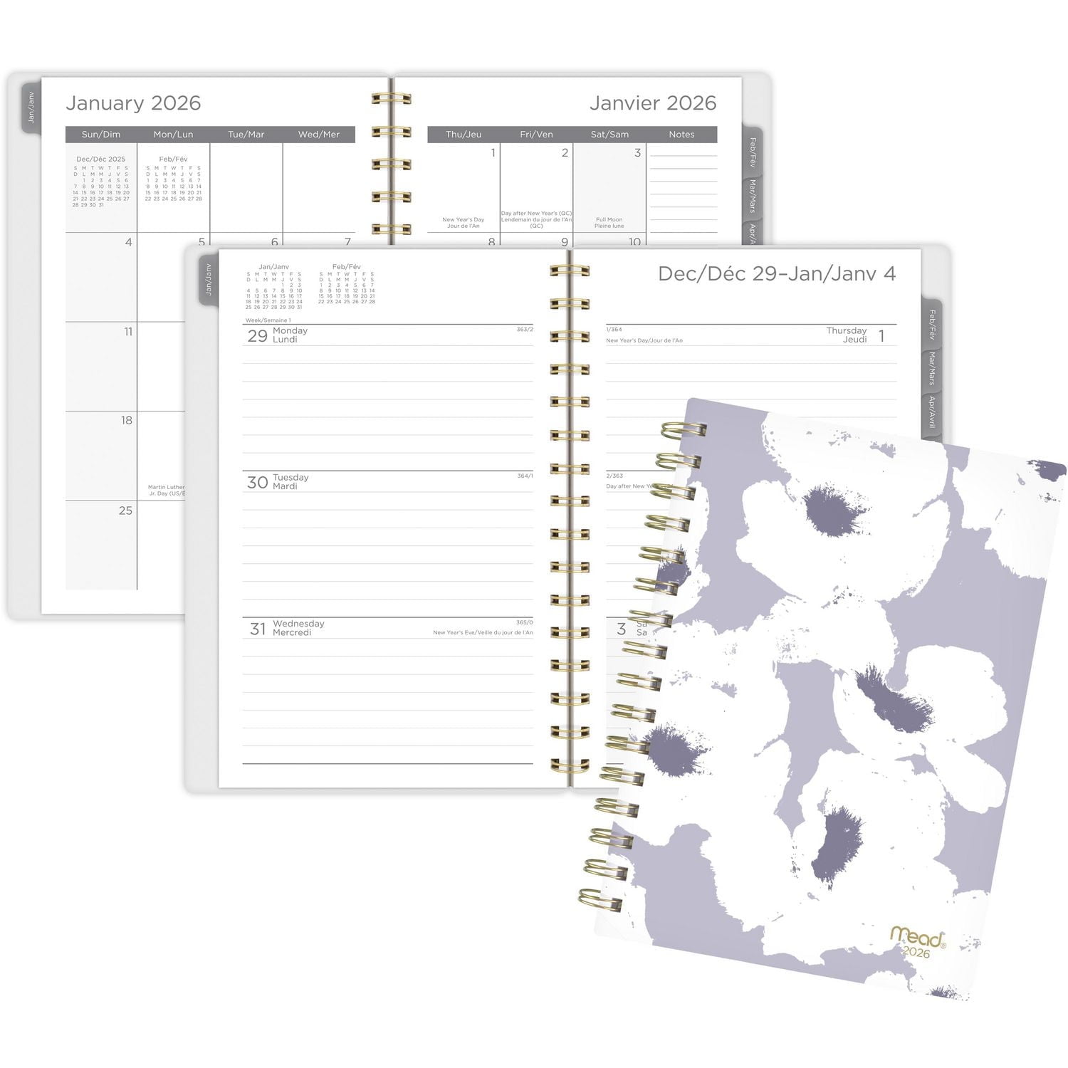 2026 Mead® Posey Small Weekly Planner, Planner