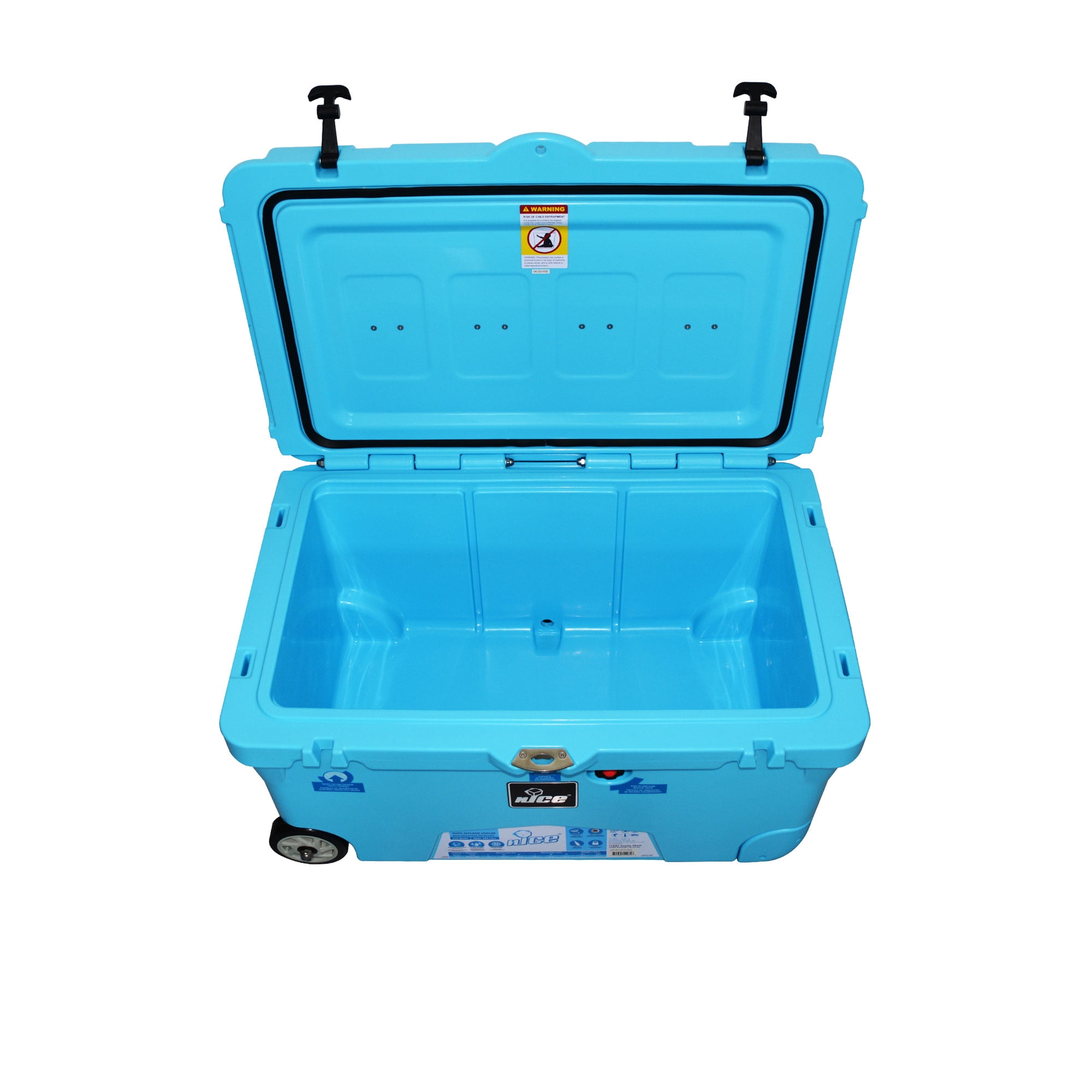 Nice CLF-510746 110 qt. Light Blue Wheeled Cooler - Walmart.com