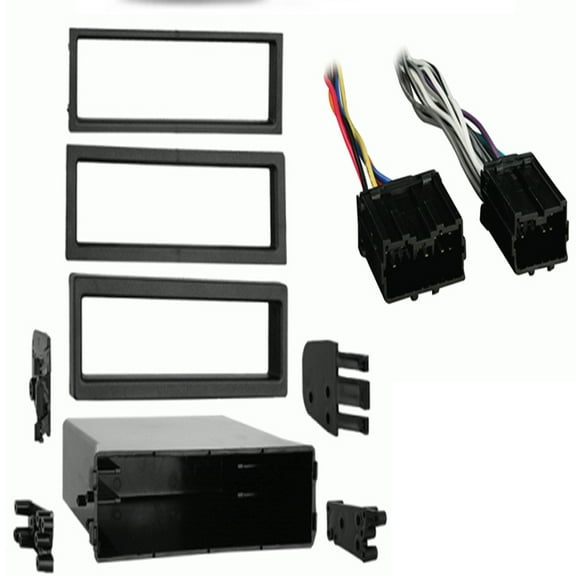 Fits Volvo S90/V90 1997-1999 Single DIN Stereo Harness Radio Install Dash Kit