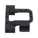 thumbnail image 3 of Soportes de parachoques delantero de metal, soporte de reubicación Servo para piezas de coche trepador de control remoto Redcat GEN8 1/10, color negro, 3 of 10