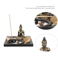 thumbnail image 1 of Mini Jardín Zen Con Estatua de Buda, Jardín Zen, Bandeja Dede Buda, Decoración Innovadora para El Hogar, Sala de Estar, Adorno Artesanal de Resina, Relajación, Composición, 1 of 7