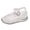 White, variant on Wedge Platform Shoes for Women Closed Toe Casual with Adjustable Strap Mary Jane Sandals Comfortable Lightweight Outdoor Footwear Black Size 6.5