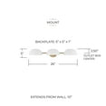 thumbnail image 3 of Capital Lighting - Reece - 3 Light Bath Vanity In Modern Style-5 Inches Tall and, 3 of 5