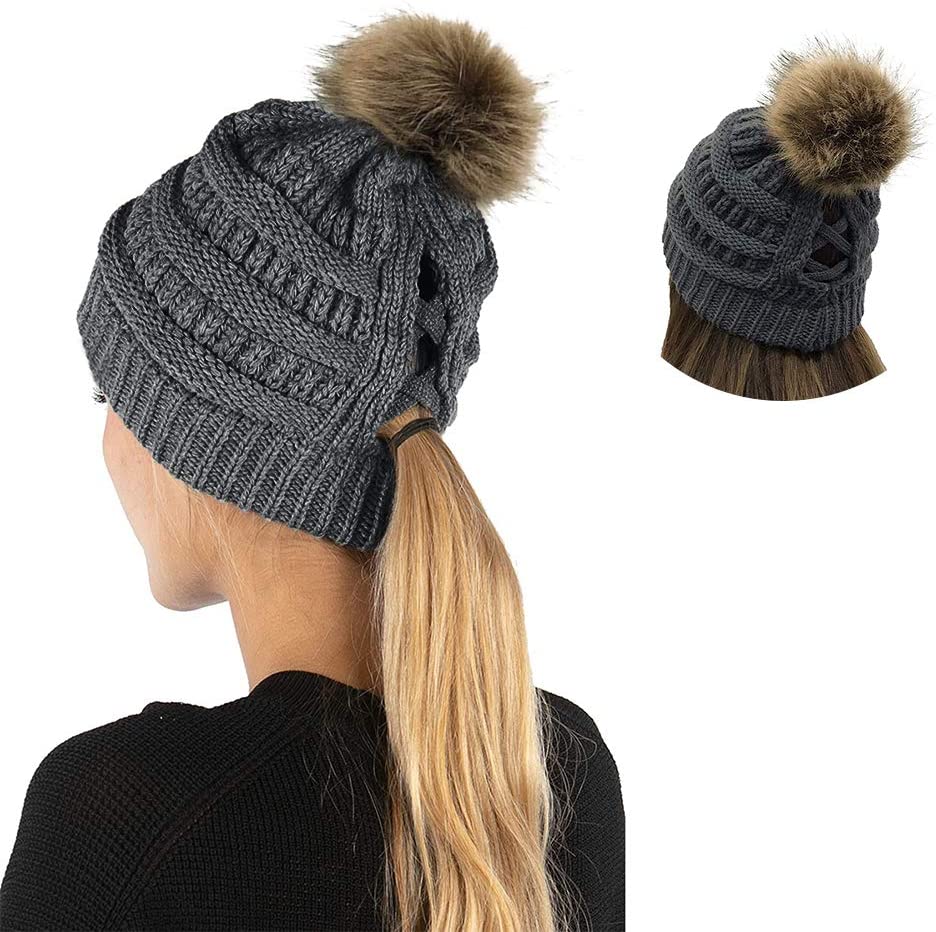 Finydr Knitted hat Winter hat Beanie 