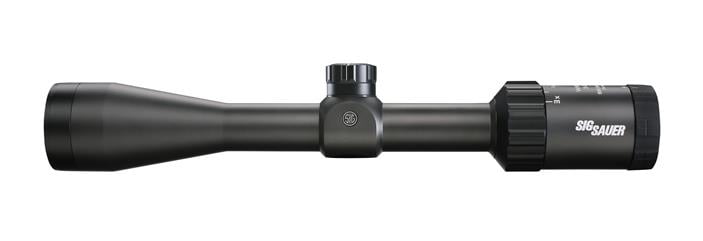 Sig Sauer WHISKEY3 3-9X40mm Riflescope, 1", SFP, BDC-1 Quadplex Reticle - Black + Lens Cleaning Pen and Cloth