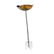 thumbnail image 3 of Baño para pájaros de metal para jardín con base de 5 puntas, cuenco de hierro para baño de pájaros, cuenco independiente para patio, 3 of 8