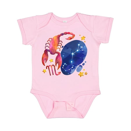 

Inktastic Scorpio Constellation Zodiac Sign Illustration Gift Baby Boy or Baby Girl Bodysuit
