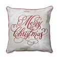 thumbnail image 2 of Pillow Perfect 612348 17 in. Merry Christmas Throw Pillow, Red, 2 of 9