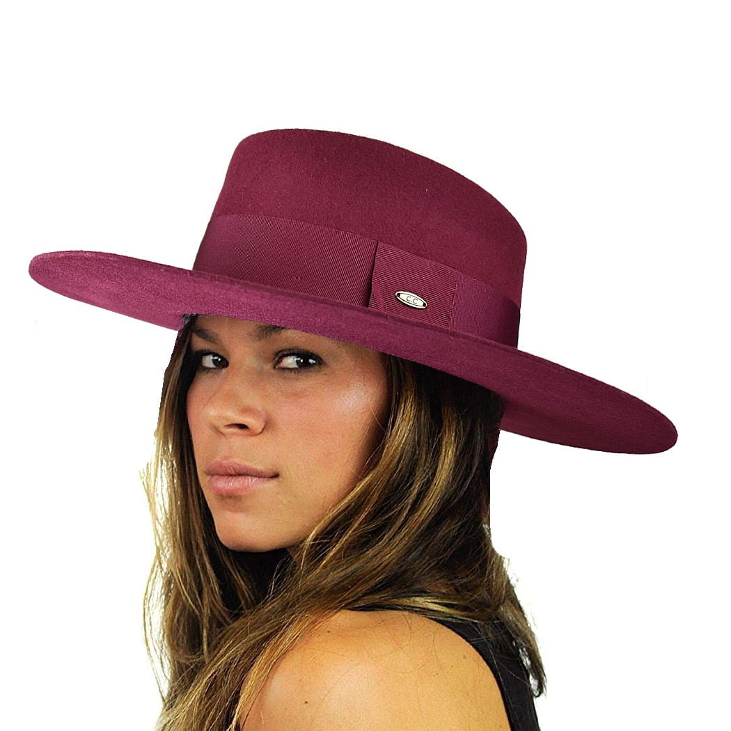 Berry fedora hat Outlet