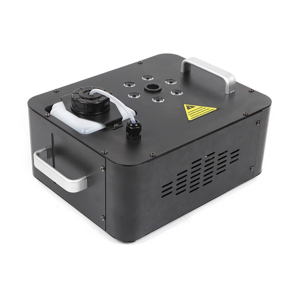 PEAKORA2pcs 6LED DJ Geyser Smoke Fog Machine Pyro Stage Vertical Upspray Fogger DMX RGB