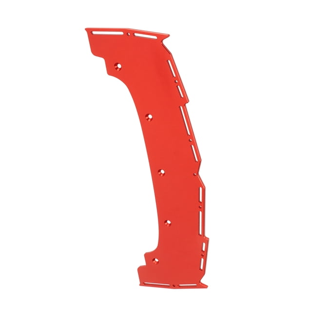 RC Car Front Bumper 11.9in Wide Aluminium Alloy High Strength Exquisite Color RC Car Protective Bar For 1/7 1/8