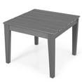 thumbnail image 1 of Gymax Table Carrée pour Enfants Intérieur Extérieur Robuste Toutes Saisons Table d'Activités Gris, 1 of 9