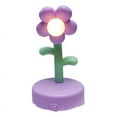 thumbnail image 1 of Decorative Nightstand Lamp, Simple Lighting Stylish Aesthetically Pleasing Flower Table Lamp Heart Button Lightweight Portable  For Study Office, 1 of 8