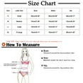 thumbnail image 4 of gakvbuo Summer Beach Cover Up Dress For Women Swimwear Bikini Bathing Suit Coverups Women's Sexy High Breast Solid Bikini Set One-Piece Swimsuit Sets, 4 of 6