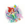Mermaid Princess of the Waves Edible Cake Topper 1/4 Sheet