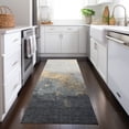 thumbnail image 4 of Dalyn Rugs Machine Washable Indoor/Outdoor Chantille Gold 2'3" x 7'6" Runner Rug, 4 of 7