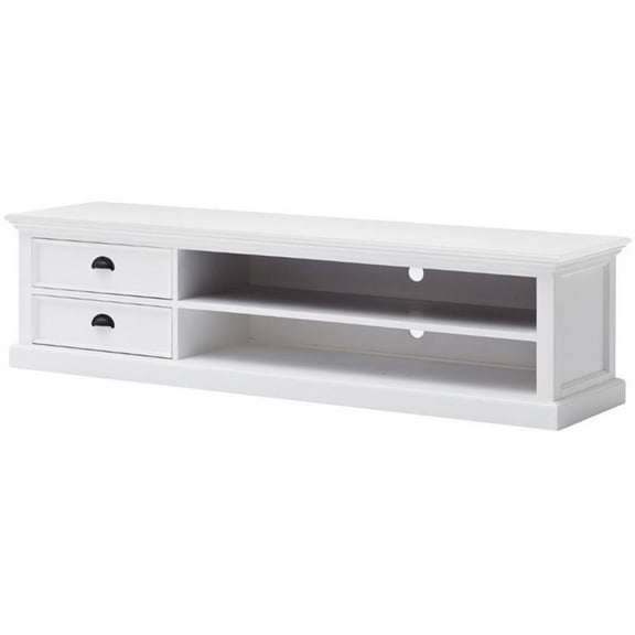 Beaumont Lane 71" TV Stand in Pure White