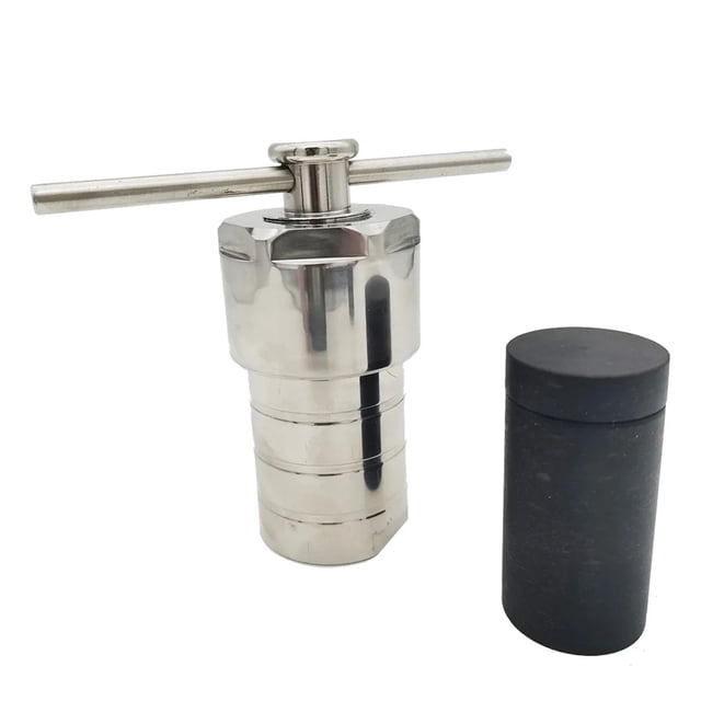Réacteur Autoclave de Synthèse Hydrothermale Doublé PPL 100 ml, Réservoir de Digestion Haute Pression 3 MPA, Application Grand
