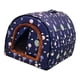 thumbnail image 5 of Cama cueva para gatos, tienda de campaña para mascotas, caseta de invierno portátil, lavable, con funda extraíble, caseta para perros Globo, 5 of 8