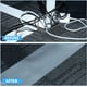 thumbnail image 5 of Abrazadera de cable Vhermosa Cubierta de cable de piso Protector de cable Negro 2 piezas, 5 of 5