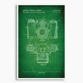 thumbnail image 1 of Camera with Exposure Meter Patent Poster; Unframed by SnooozeWorks, 1 of 5