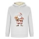 thumbnail image 4 of Sudadera con capucha para hombre, informal, a la moda, con estampado navideño, de manga larga y bolsillo, de poliéster, 4 of 4