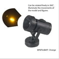 thumbnail image 2 of Model Figure Wireless LED Spotlight, Multi-Color Model Figure Lamp Light Up Figure Doll Anime Model/gundum Model Kits Models Hobby Accessories (Yellow), 2 of 9