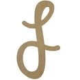 thumbnail image 1 of Wooden Letter Unfinished, Colleen Font, Craft Cutout, 1 of 2