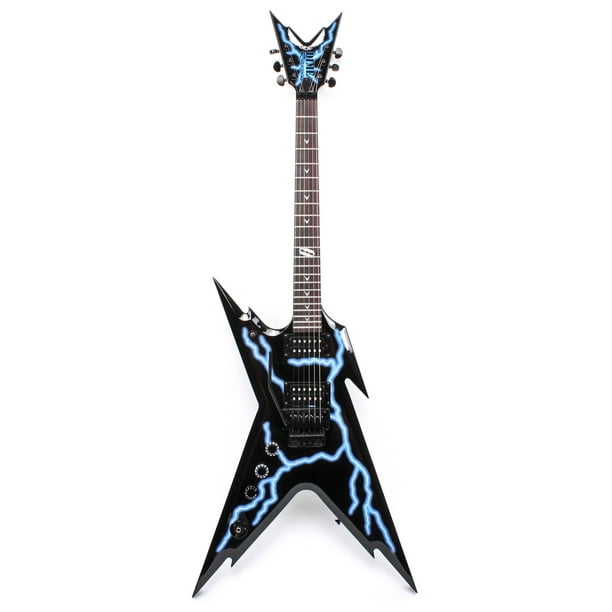 Dean Guitars RZR DB F L LTNG Razorback DB Floyd Lefty Lightning with ...